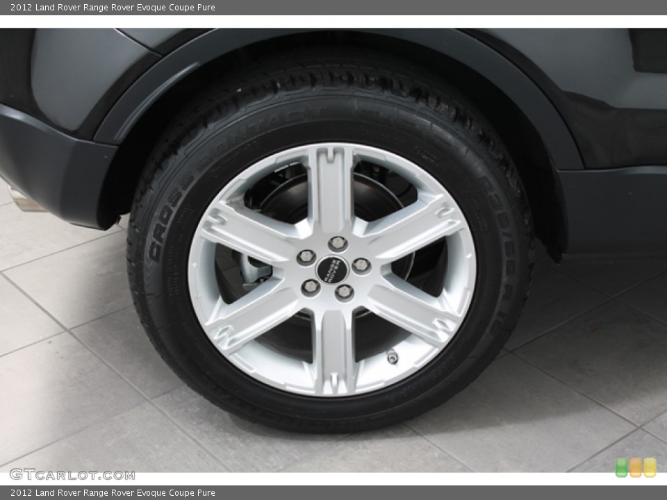 2012 Land Rover Range Rover Evoque Coupe Pure Wheel and Tire Photo #71099794