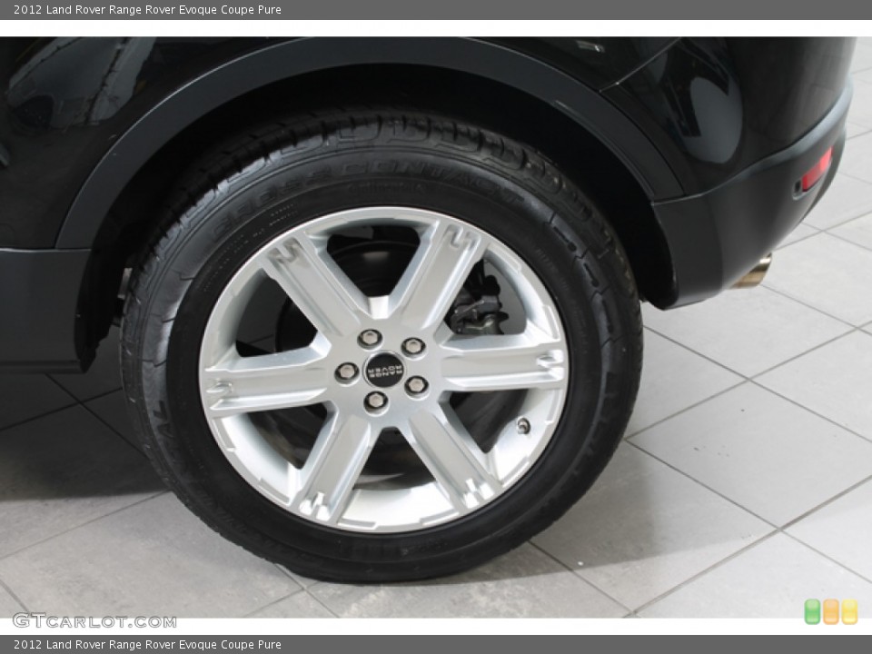 2012 Land Rover Range Rover Evoque Coupe Pure Wheel and Tire Photo #71099803