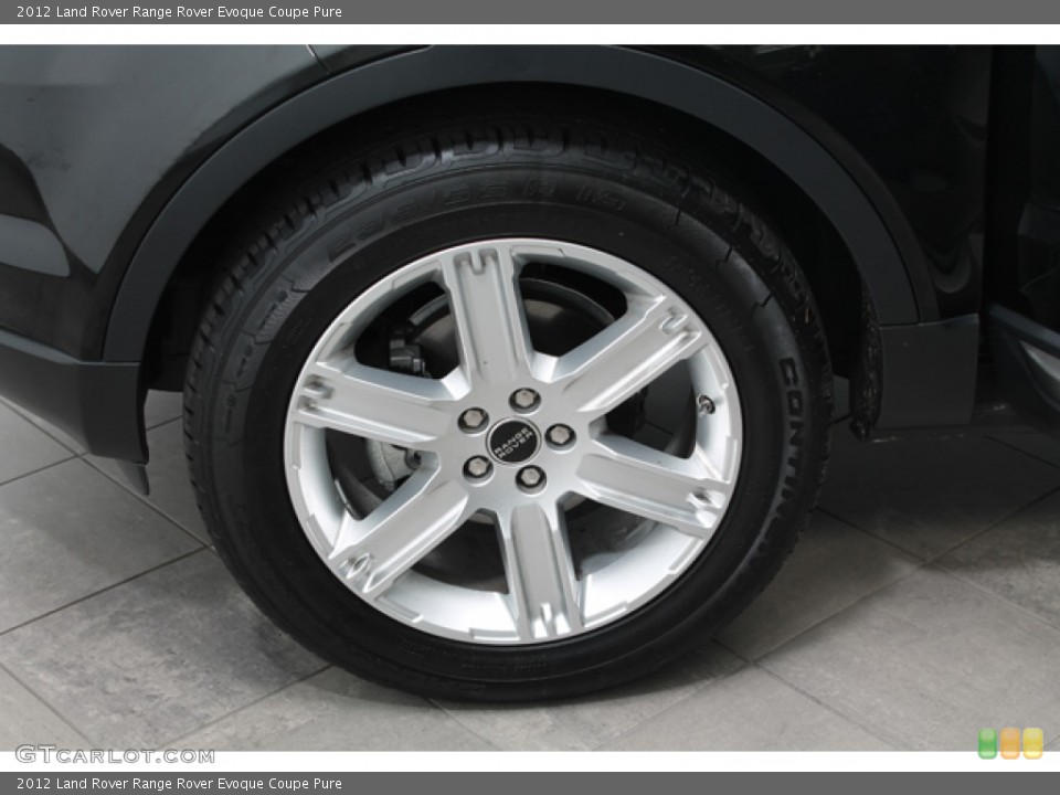 2012 Land Rover Range Rover Evoque Coupe Pure Wheel and Tire Photo #71099818