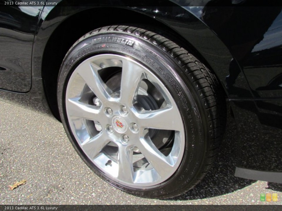 2013 Cadillac ATS 3.6L Luxury Wheel and Tire Photo #71102023