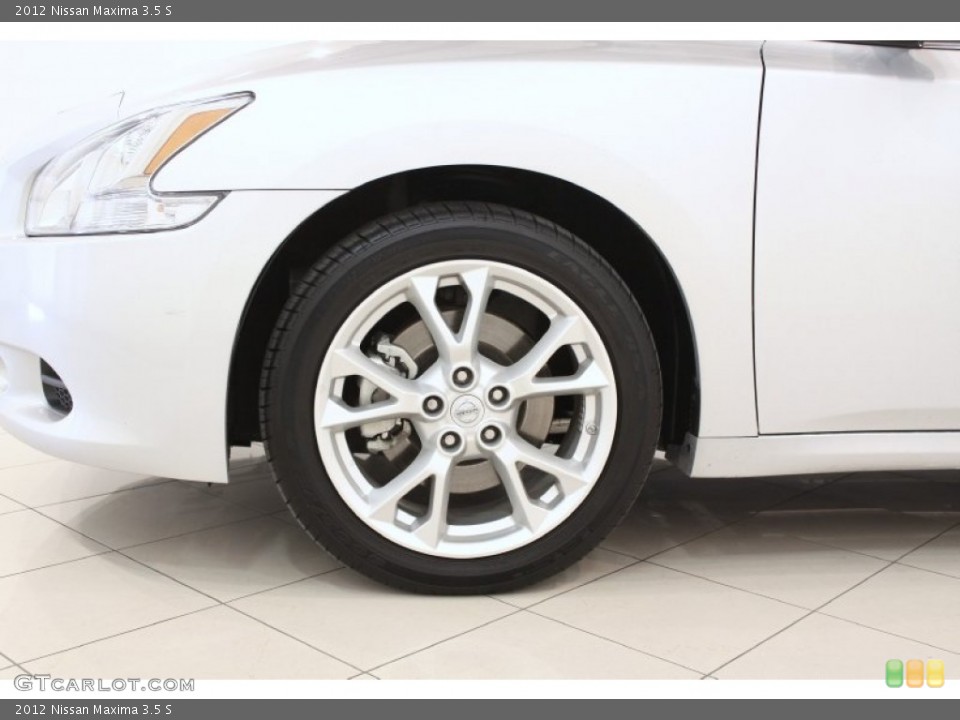 2012 Nissan Maxima 3.5 S Wheel and Tire Photo #71106883