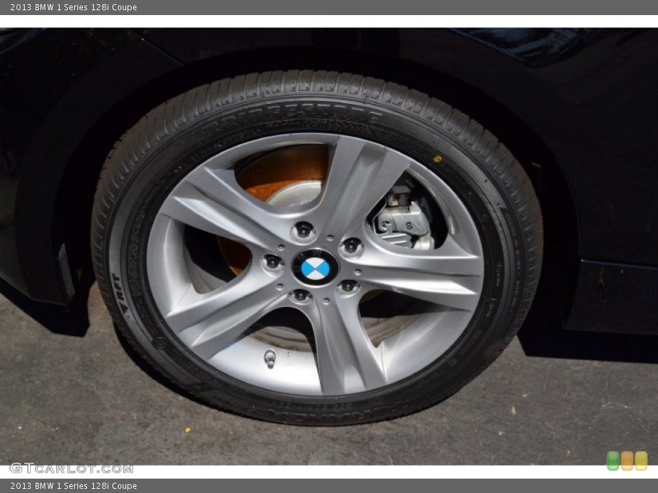 2013 BMW 1 Series 128i Coupe Wheel and Tire Photo #71111873
