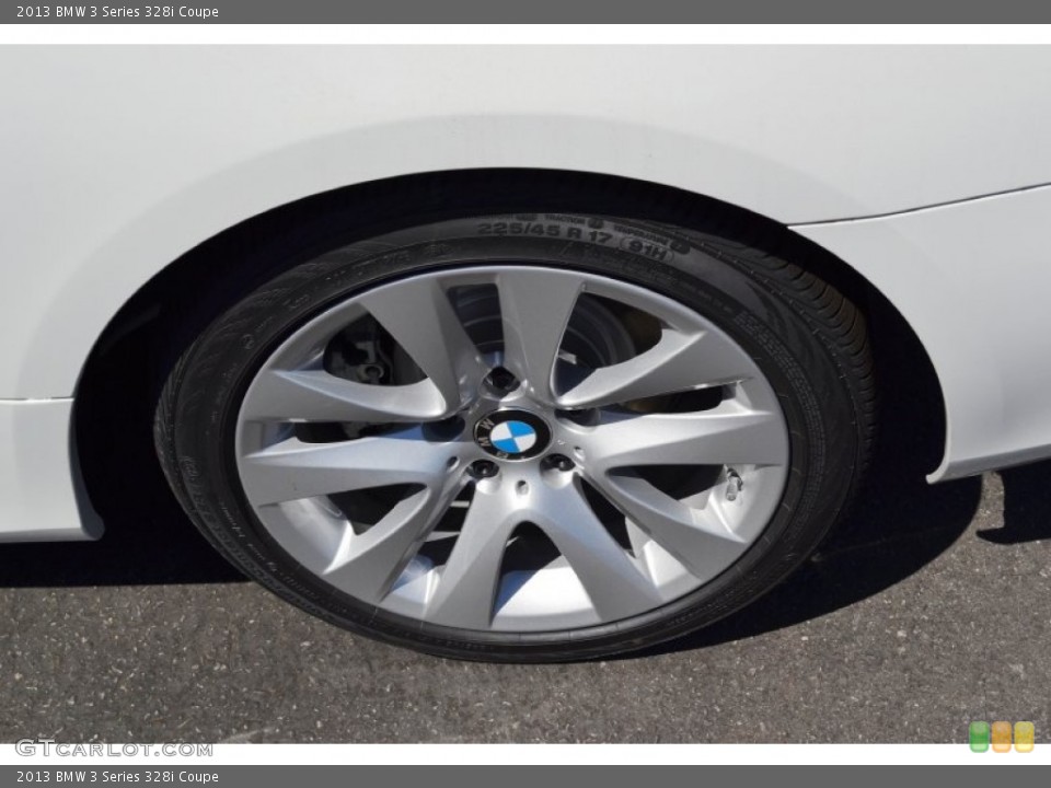 2013 BMW 3 Series 328i Coupe Wheel and Tire Photo #71112268