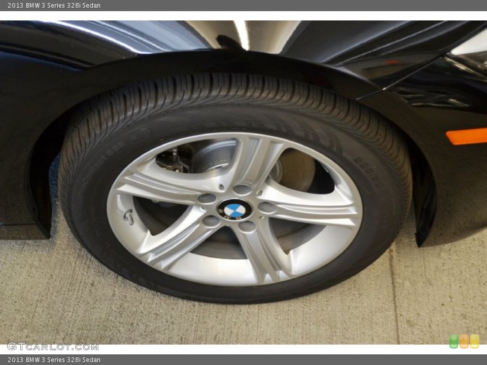 2013 BMW 3 Series 328i Sedan Wheel and Tire Photo #71112380