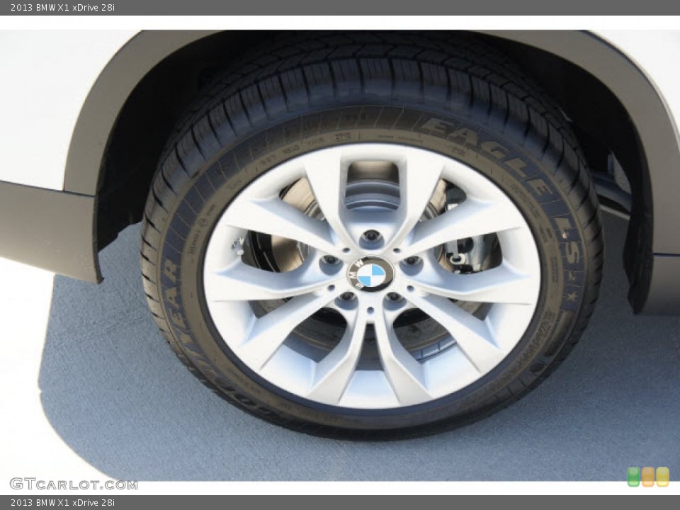 2013 BMW X1 xDrive 28i Wheel and Tire Photo #71115536