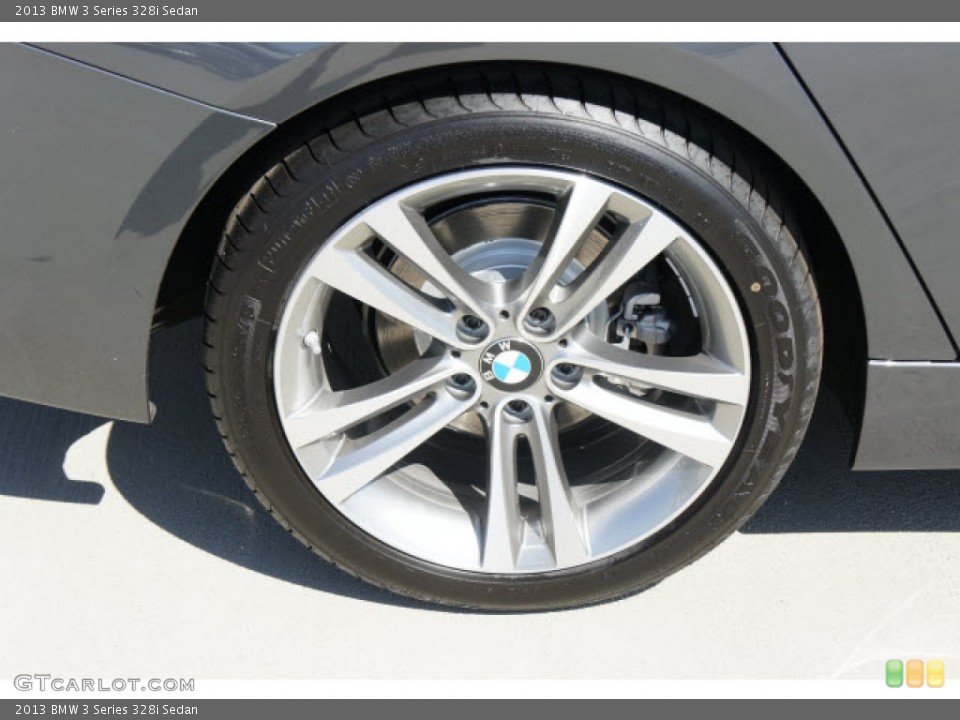 2013 BMW 3 Series 328i Sedan Wheel and Tire Photo #71115755