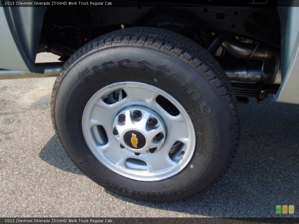 2013 Chevrolet Silverado 2500HD Work Truck Regular Cab Wheel and Tire Photo #71123068