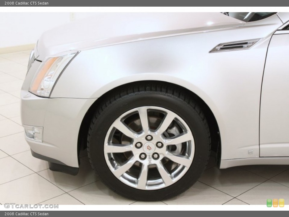 2008 Cadillac CTS Sedan Wheel and Tire Photo #71123792