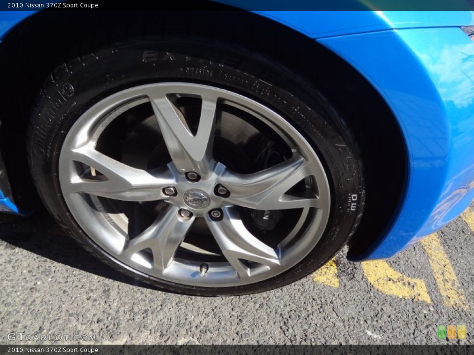 2010 Nissan 370Z Sport Coupe Wheel and Tire Photo #71124065