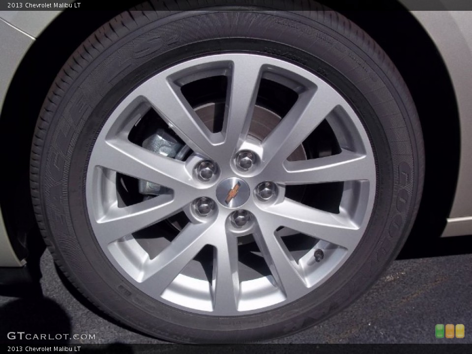 2013 Chevrolet Malibu LT Wheel and Tire Photo #71124488