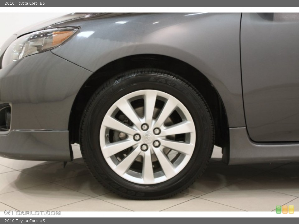 2010 Toyota Corolla S Wheel and Tire Photo #71127914