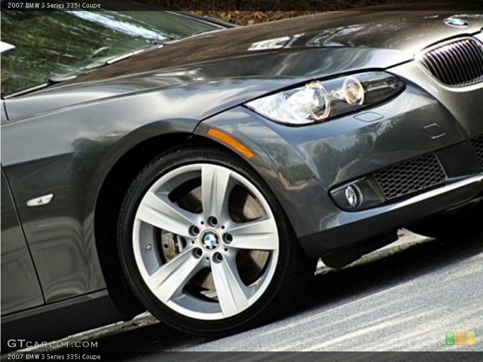 2007 BMW 3 Series 335i Coupe Wheel and Tire Photo #71129480