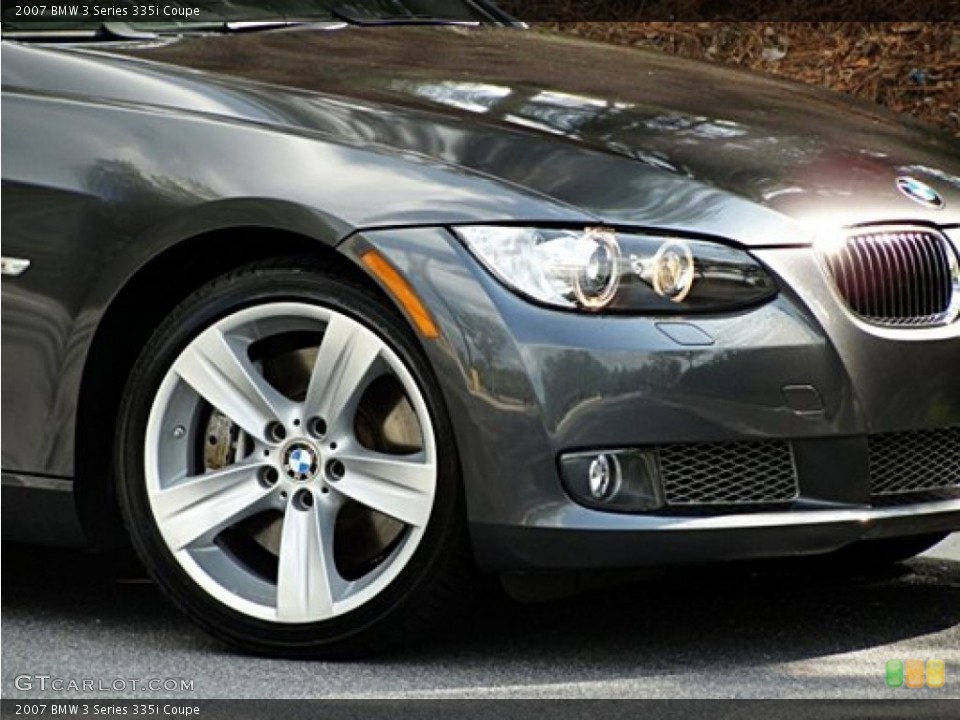 2007 BMW 3 Series 335i Coupe Wheel and Tire Photo #71129483