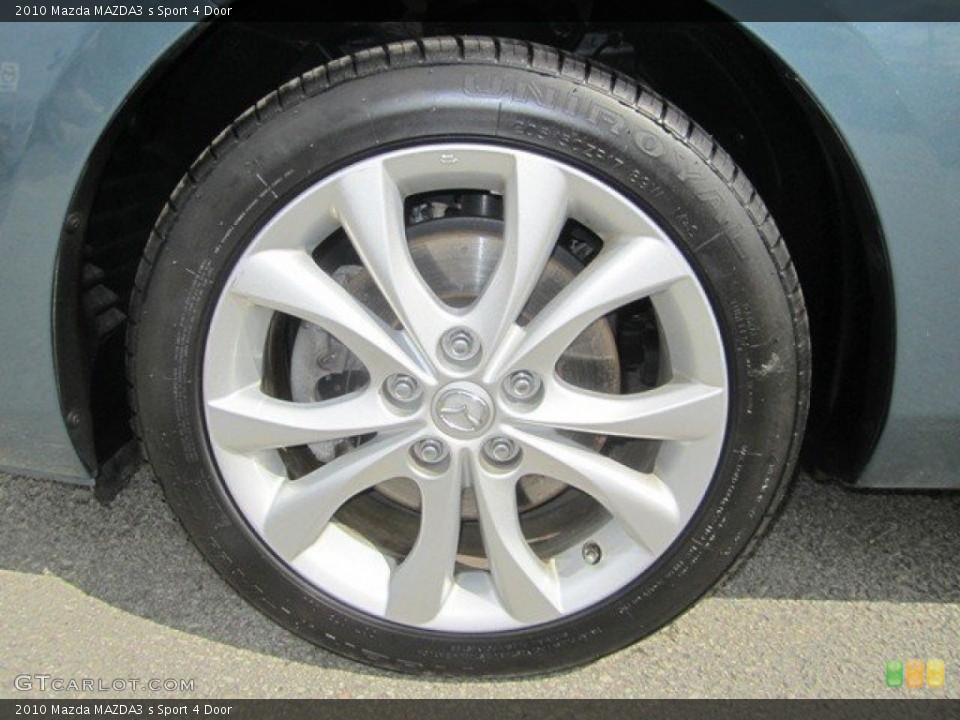 2010 Mazda MAZDA3 s Sport 4 Door Wheel and Tire Photo #71138817