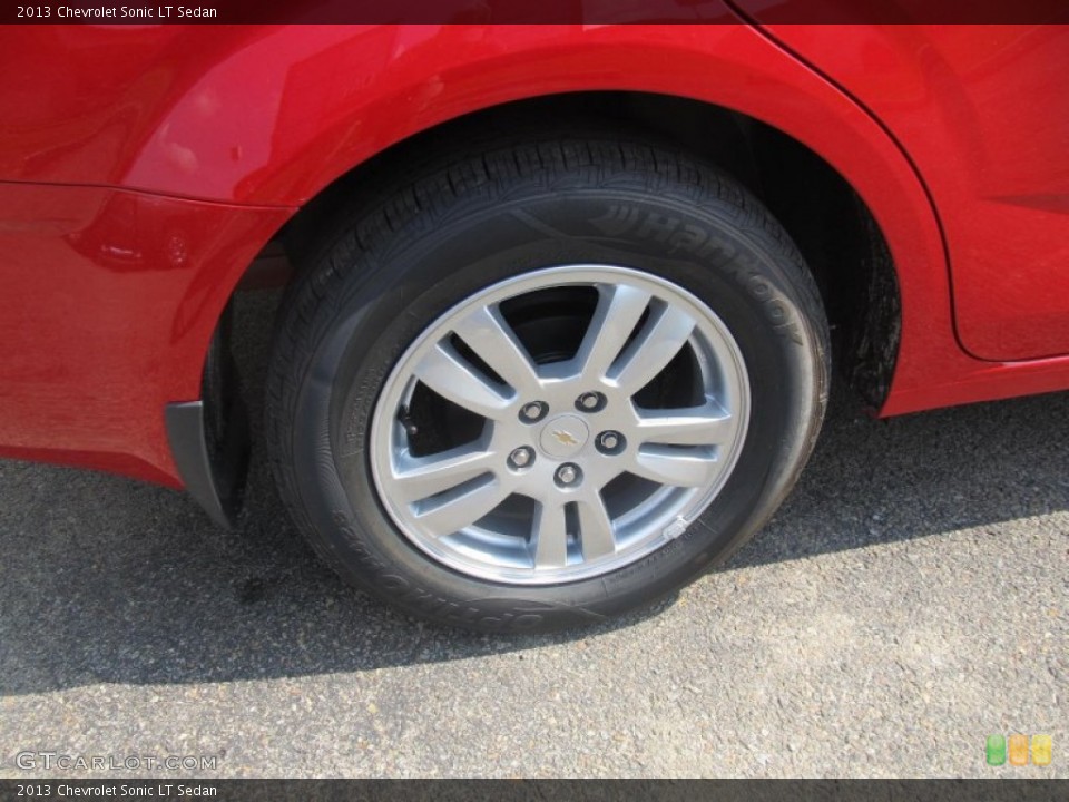 2013 Chevrolet Sonic LT Sedan Wheel and Tire Photo #71139318