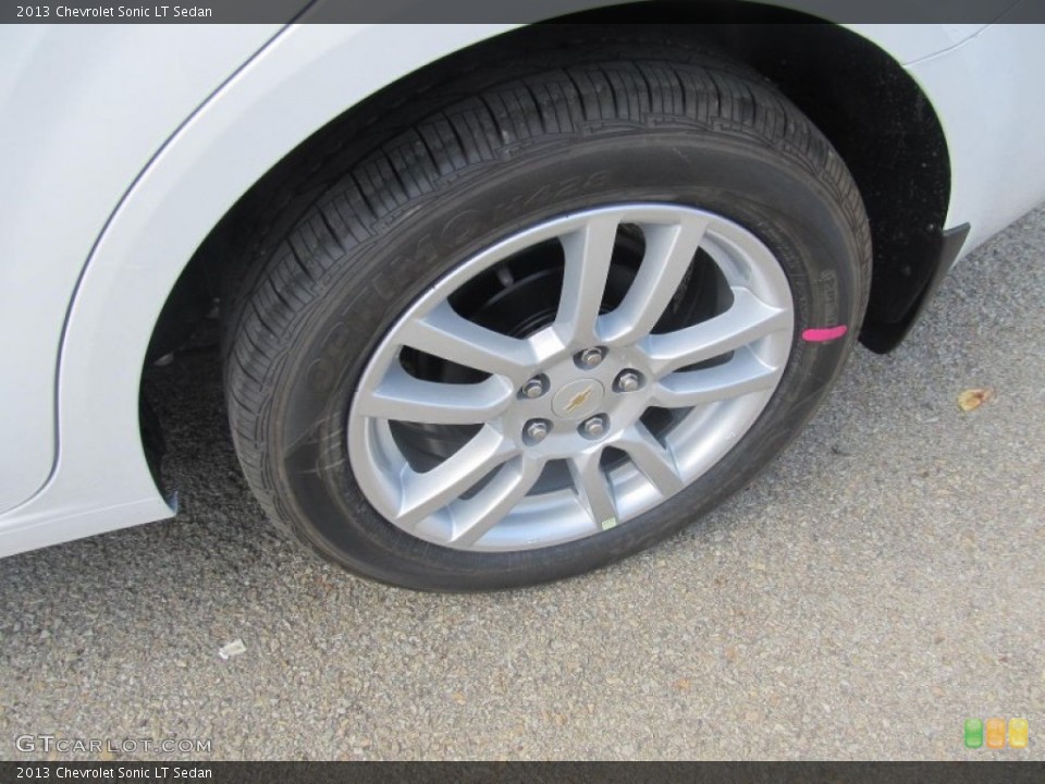 2013 Chevrolet Sonic LT Sedan Wheel and Tire Photo #71139978