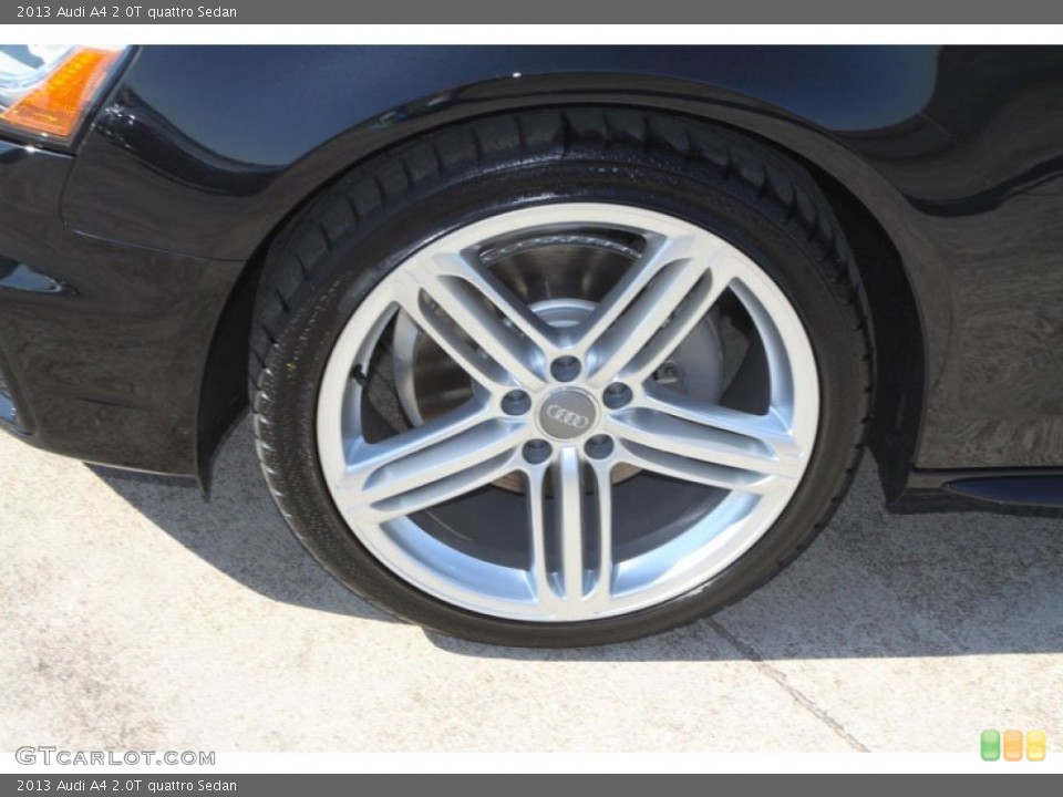 2013 Audi A4 2.0T quattro Sedan Wheel and Tire Photo #71144172