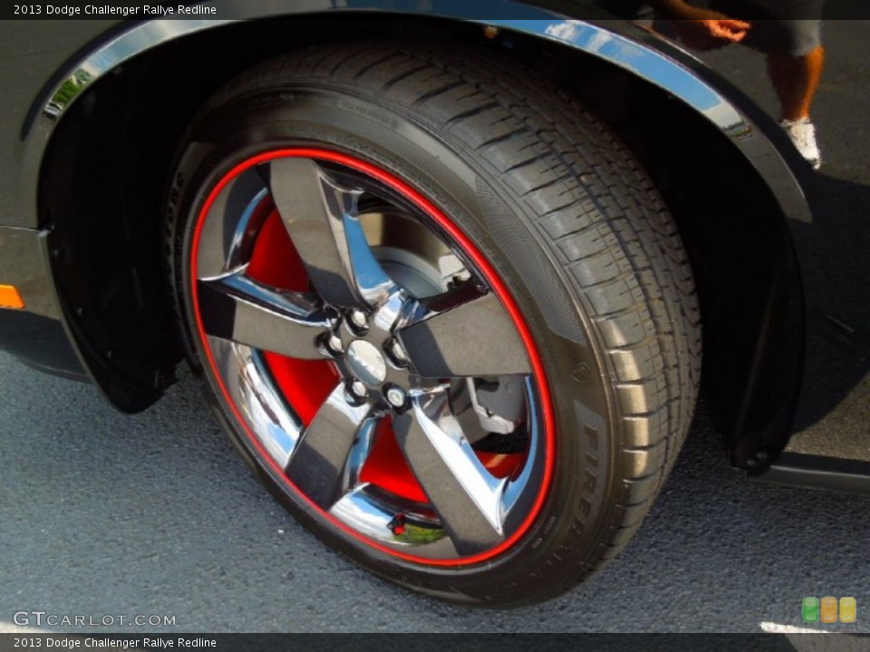 2013 Dodge Challenger Rallye Redline Wheel and Tire Photo #71144454