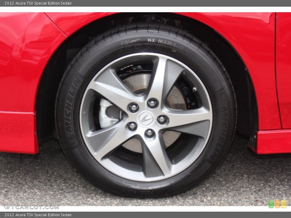2012 Acura TSX Special Edition Sedan Wheel and Tire Photo #71150037