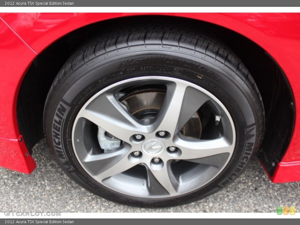 2012 Acura TSX Special Edition Sedan Wheel and Tire Photo #71150046