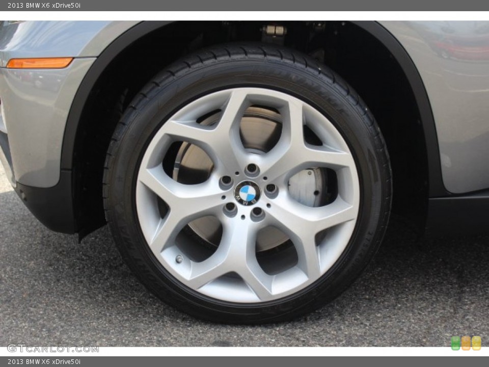 2013 BMW X6 xDrive50i Wheel and Tire Photo #71152866