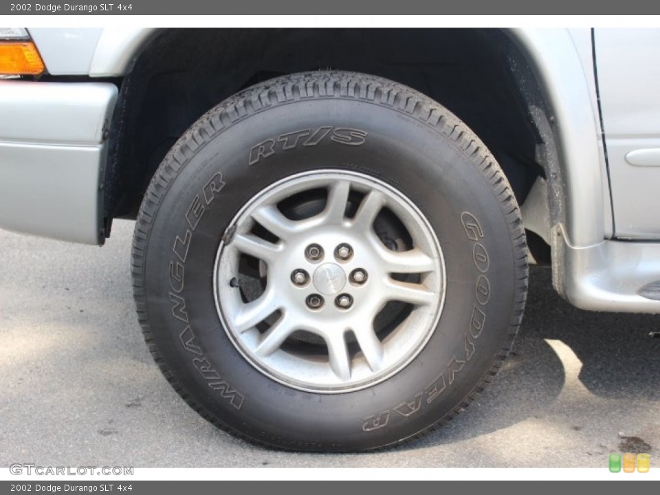 2002 Dodge Durango SLT 4x4 Wheel and Tire Photo #71153634
