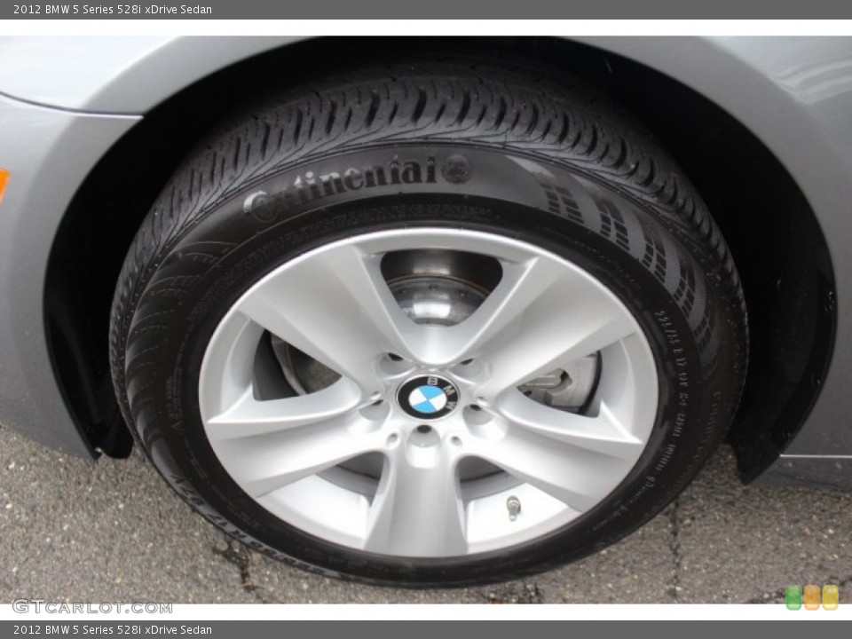 2012 BMW 5 Series 528i xDrive Sedan Wheel and Tire Photo #71154915