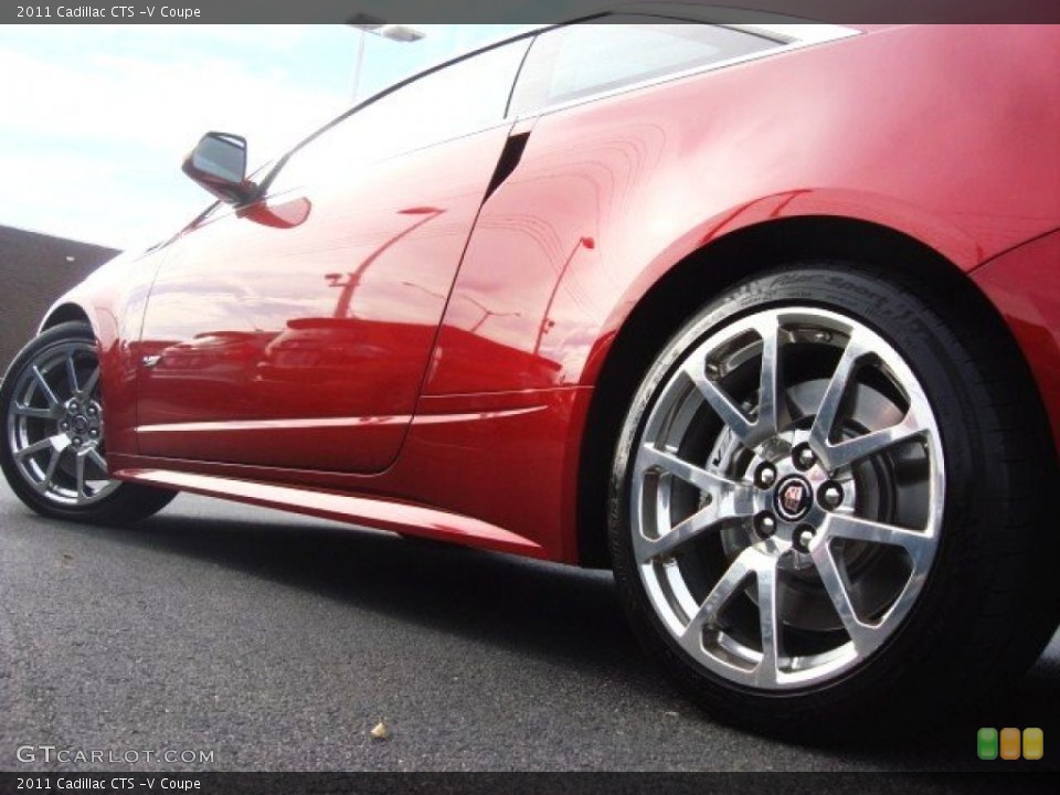 2011 Cadillac CTS -V Coupe Wheel and Tire Photo #71155203