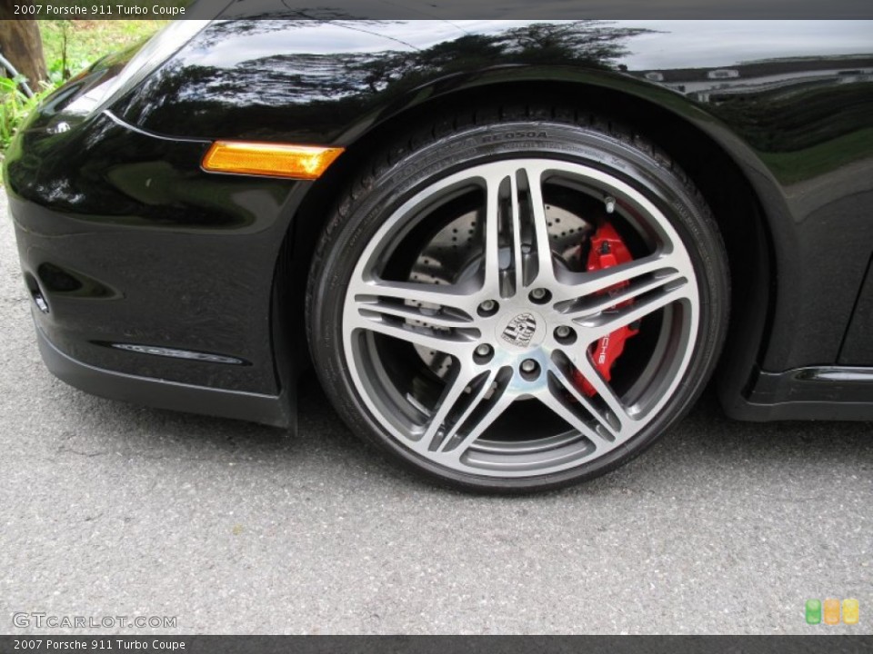 2007 Porsche 911 Turbo Coupe Wheel and Tire Photo #71155323