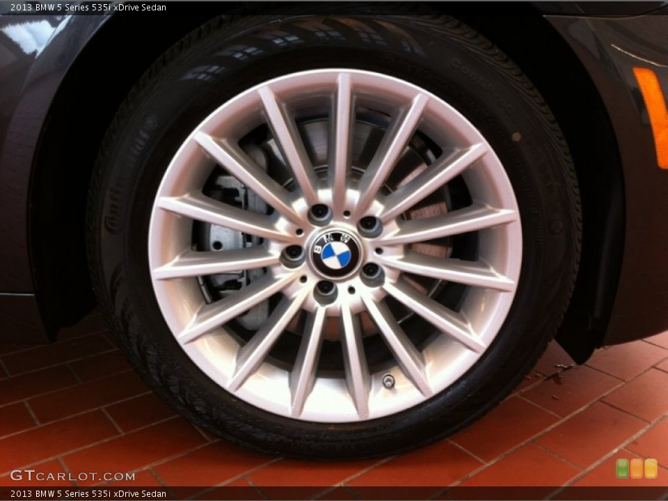 2013 BMW 5 Series 535i xDrive Sedan Wheel and Tire Photo #71160516