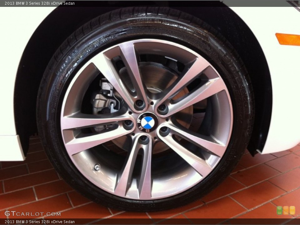 2013 BMW 3 Series 328i xDrive Sedan Wheel and Tire Photo #71160675