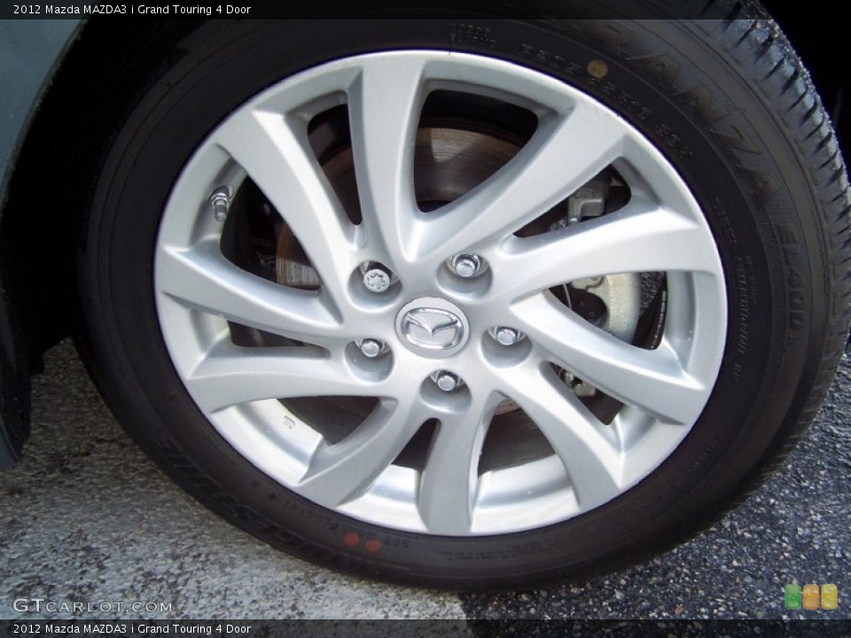 2012 Mazda MAZDA3 i Grand Touring 4 Door Wheel and Tire Photo #71164269