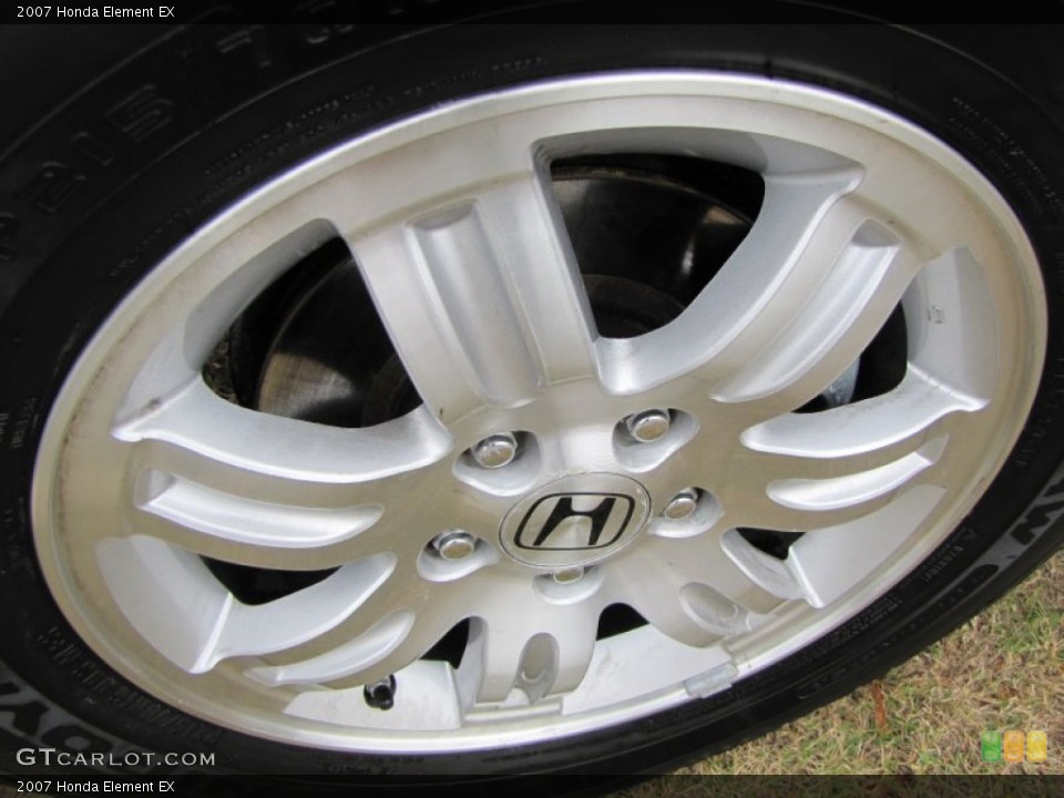 2007 Honda Element EX Wheel and Tire Photo #71172924