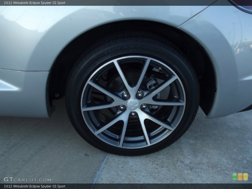 2012 Mitsubishi Eclipse Spyder GS Sport Wheel and Tire Photo #71173200