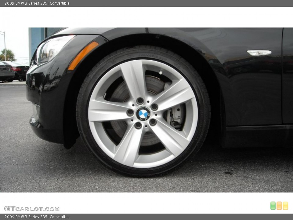 2009 BMW 3 Series 335i Convertible Wheel and Tire Photo #71173920