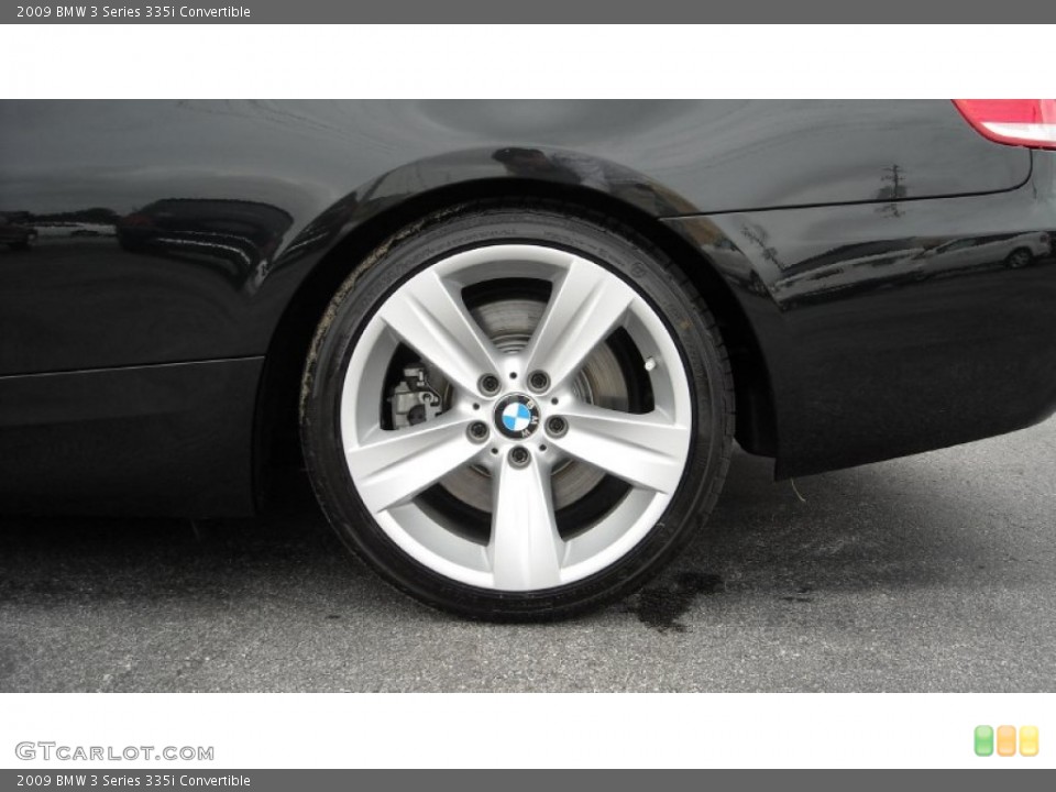2009 BMW 3 Series 335i Convertible Wheel and Tire Photo #71173929