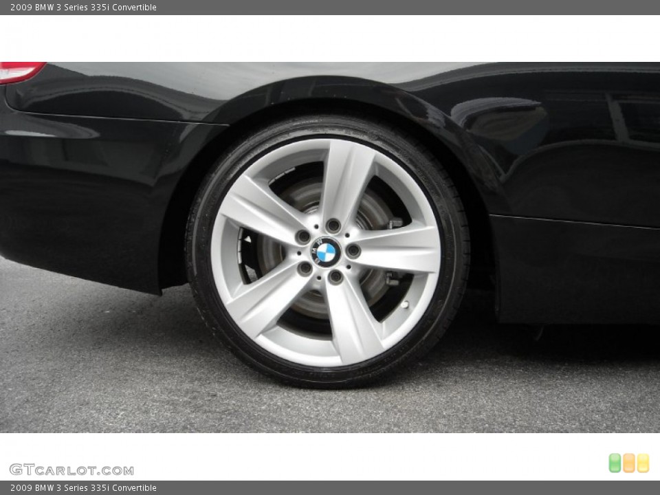 2009 BMW 3 Series 335i Convertible Wheel and Tire Photo #71173932