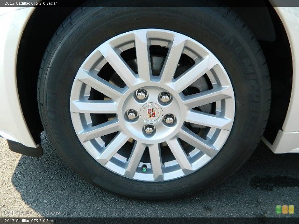 2013 Cadillac CTS 3.0 Sedan Wheel and Tire Photo #71174277