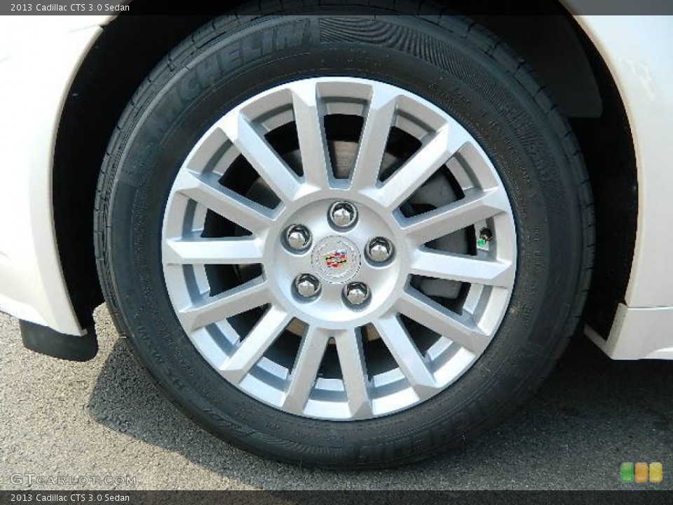 2013 Cadillac CTS 3.0 Sedan Wheel and Tire Photo #71174625