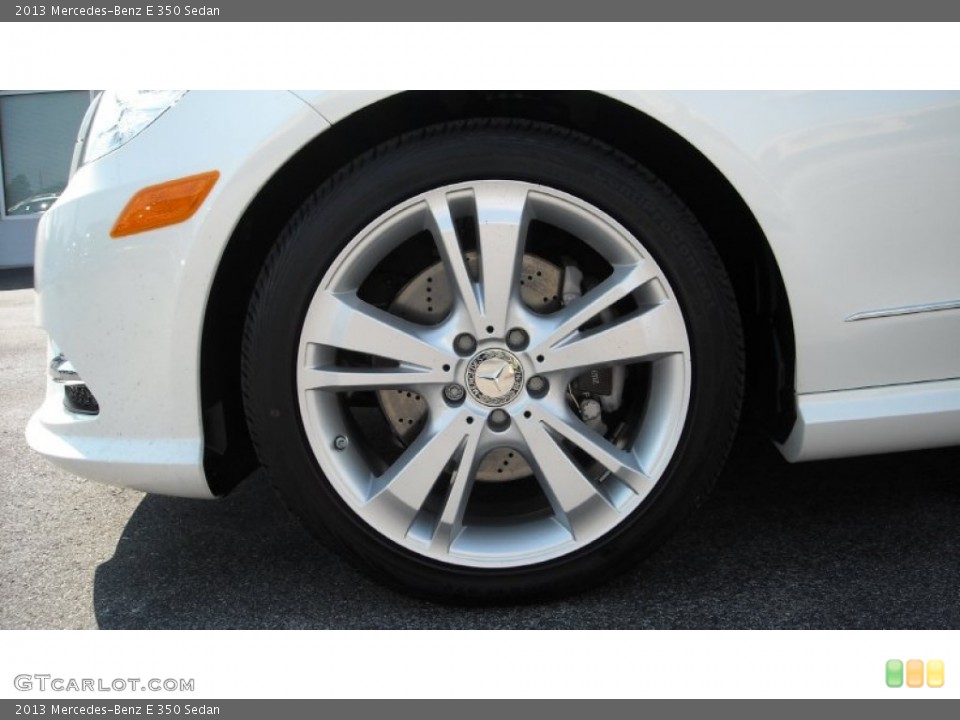 2013 Mercedes-Benz E 350 Sedan Wheel and Tire Photo #71175146