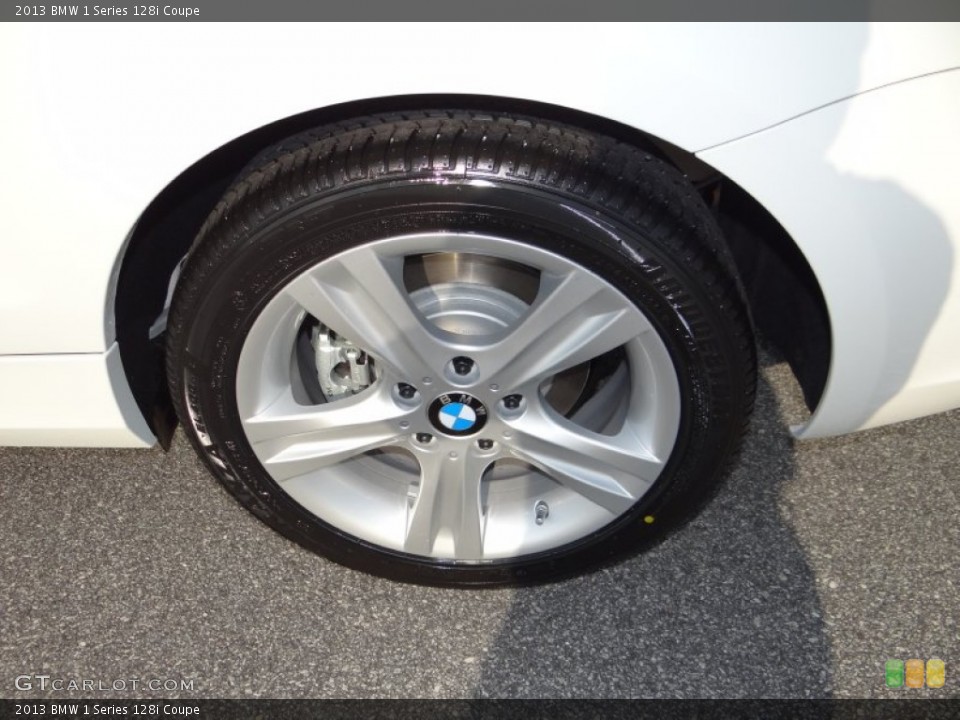 2013 BMW 1 Series 128i Coupe Wheel and Tire Photo #71176824