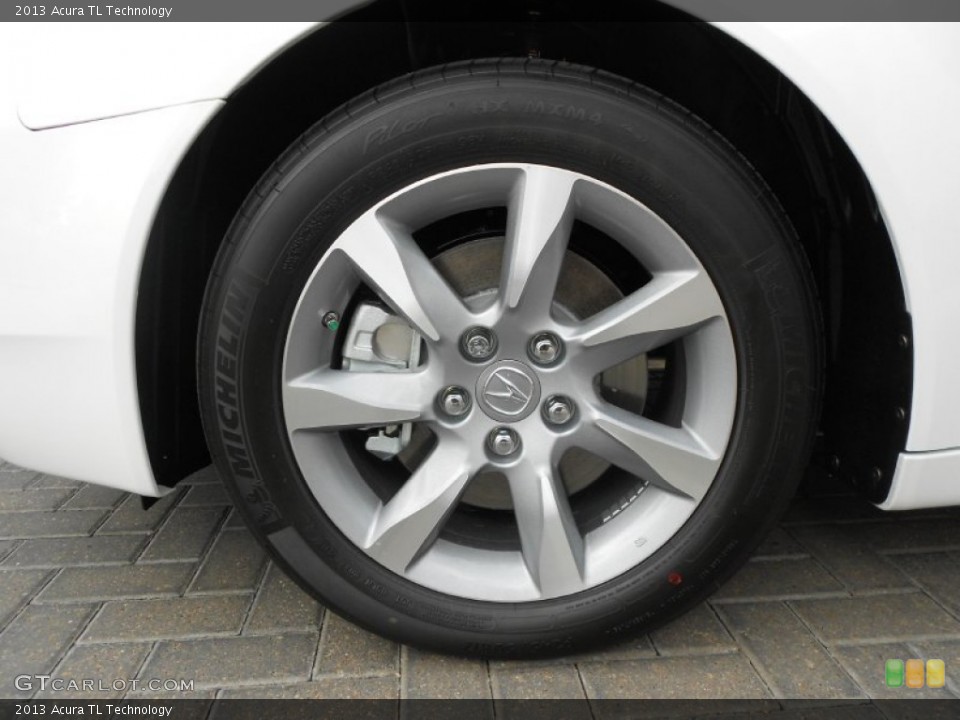 2013 Acura TL Technology Wheel and Tire Photo #71176974