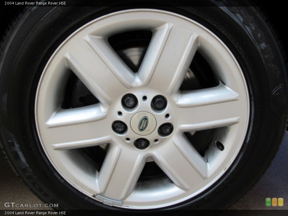 2004 Land Rover Range Rover HSE Wheel and Tire Photo #71181507