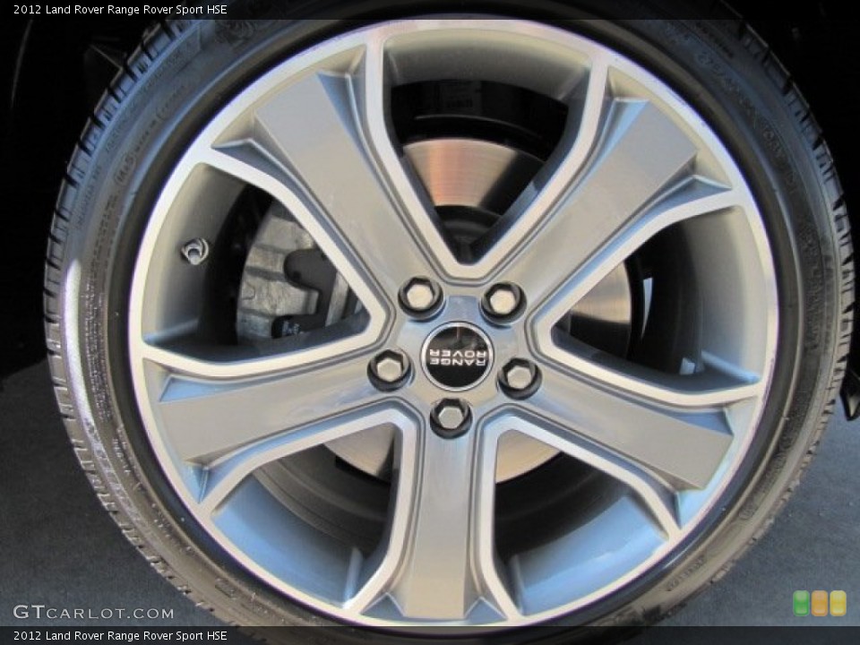 2012 Land Rover Range Rover Sport HSE Wheel and Tire Photo #71187880
