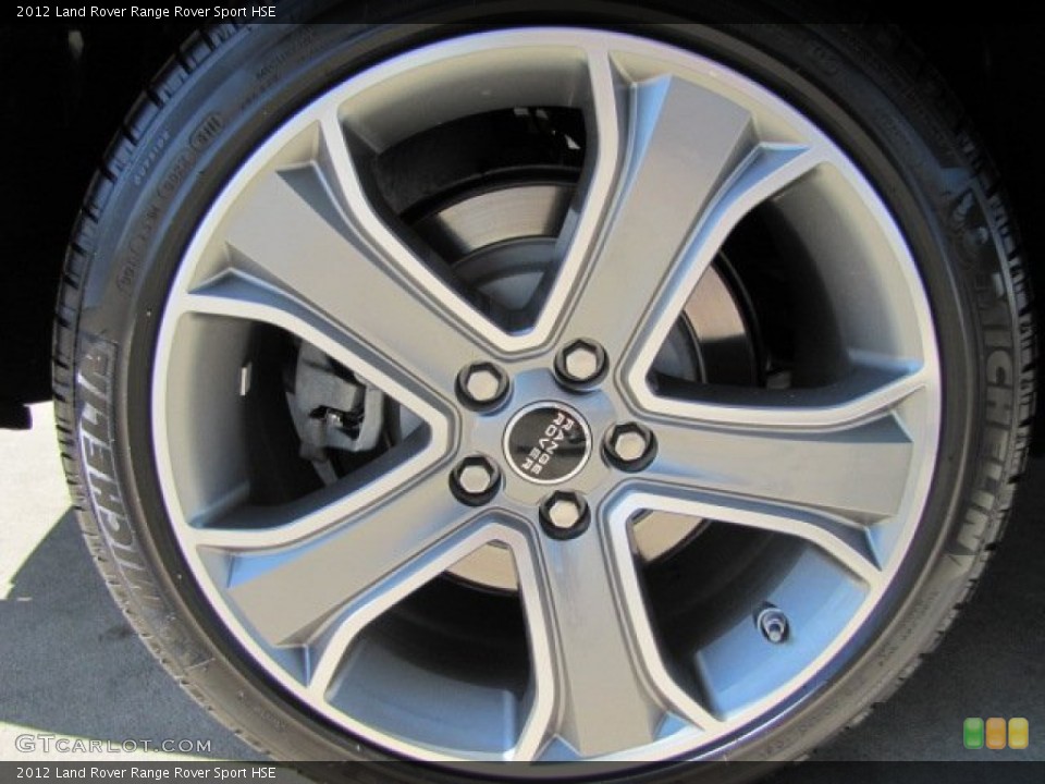 2012 Land Rover Range Rover Sport HSE Wheel and Tire Photo #71187889