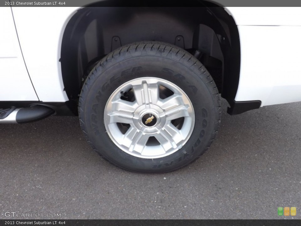 2013 Chevrolet Suburban LT 4x4 Wheel and Tire Photo #71188850