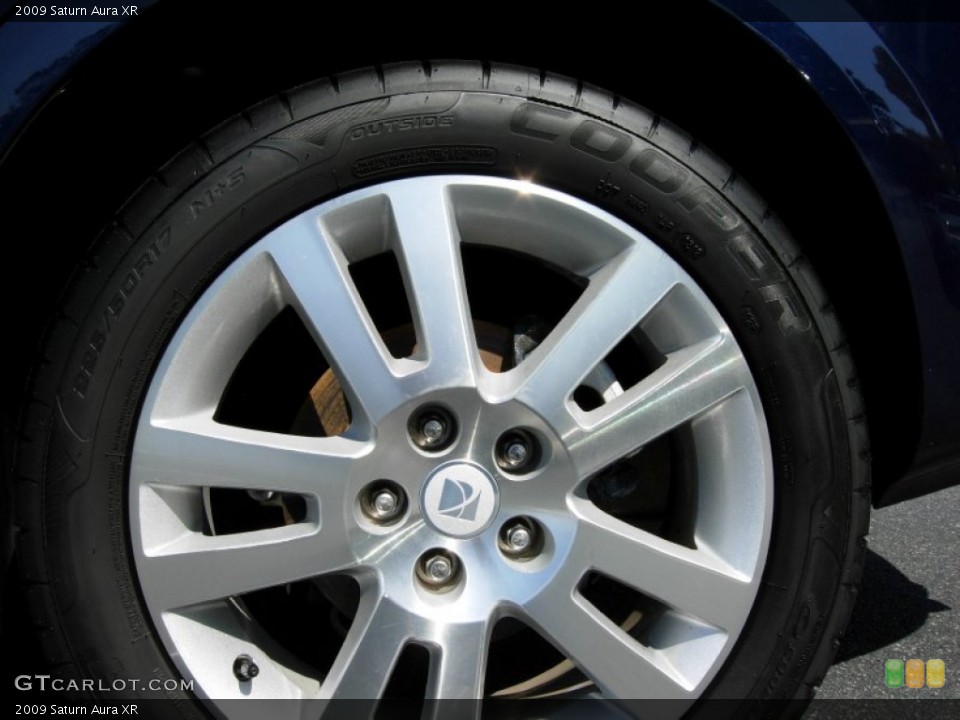 2009 Saturn Aura XR Wheel and Tire Photo #71201368