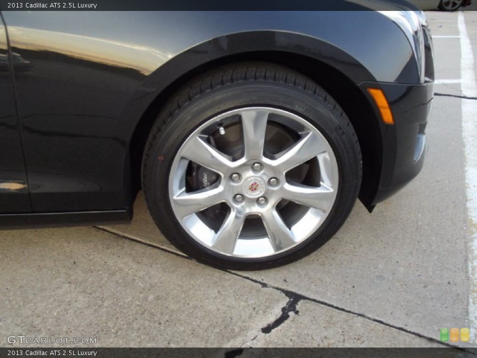 2013 Cadillac ATS 2.5L Luxury Wheel and Tire Photo #71203066