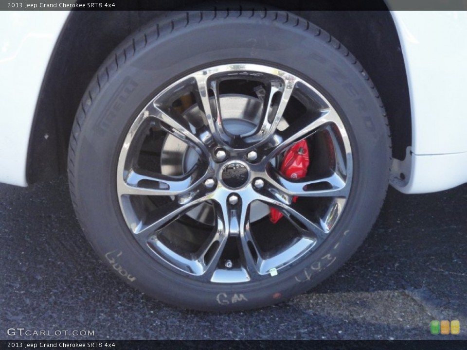 2013 Jeep Grand Cherokee SRT8 4x4 Wheel and Tire Photo #71204773