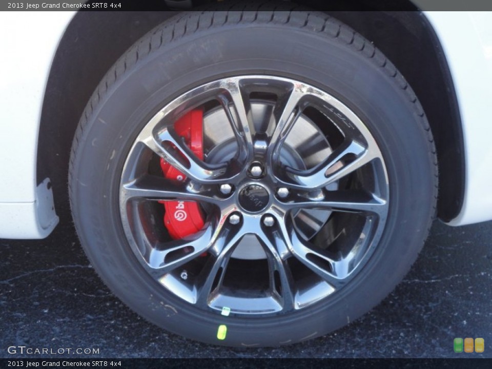 2013 Jeep Grand Cherokee SRT8 4x4 Wheel and Tire Photo #71204782